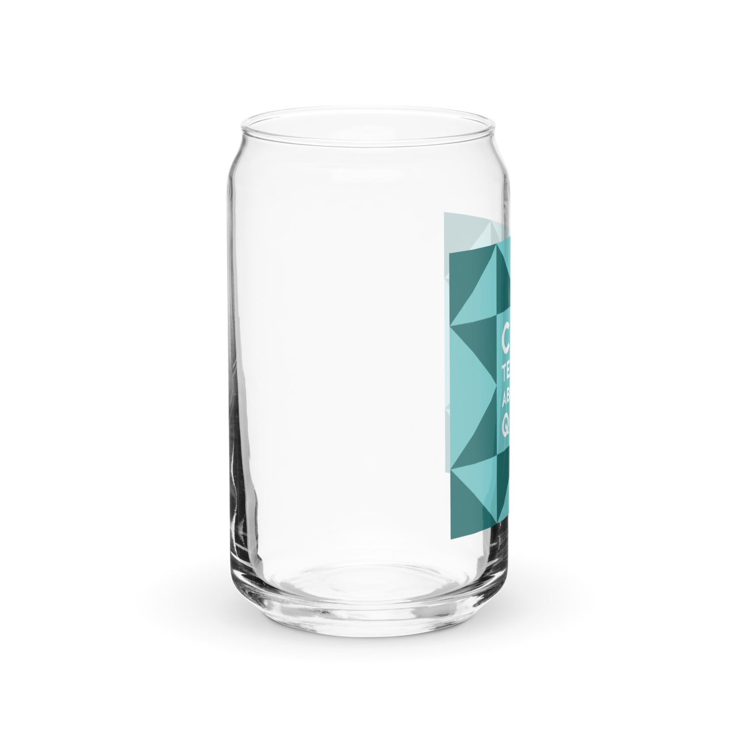 Can-shaped glass