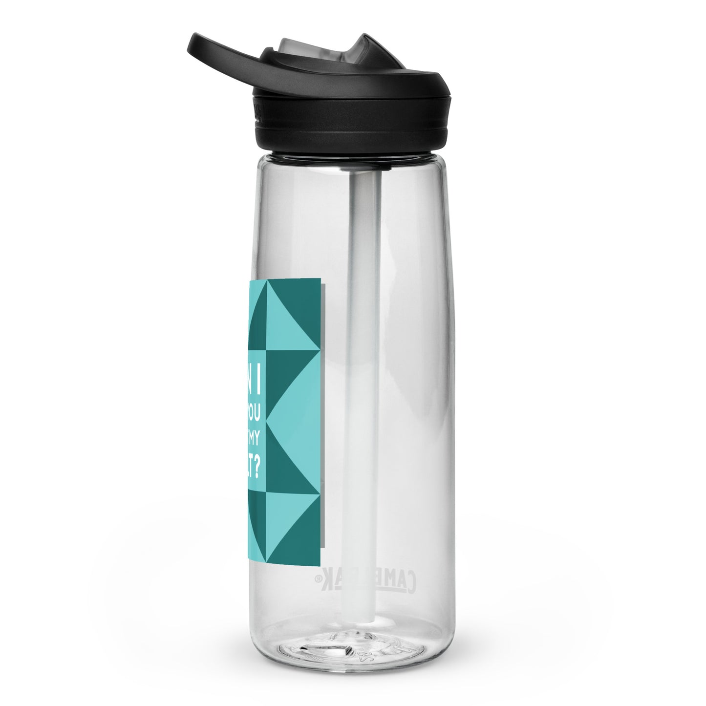 Can I Tell You About My Quilt? Sports Water Bottle