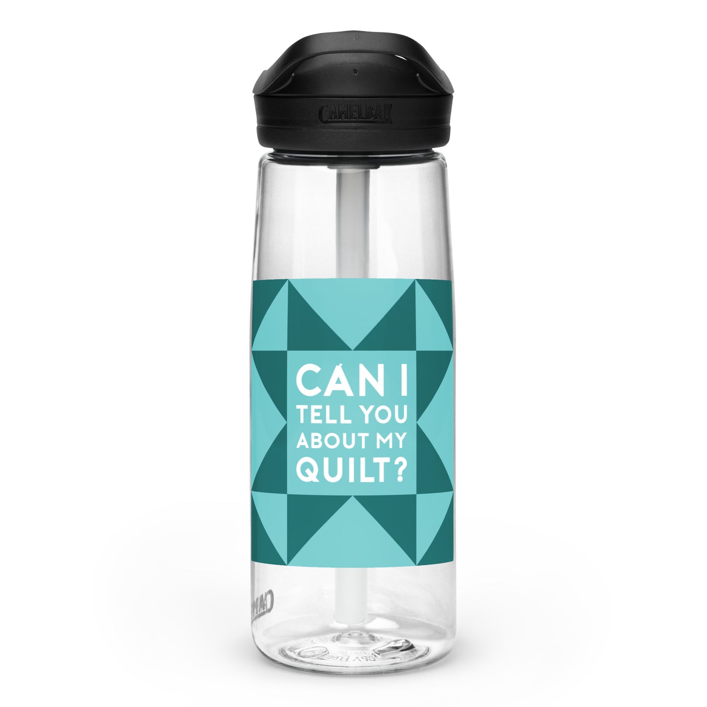 Can I Tell You About My Quilt? Sports Water Bottle